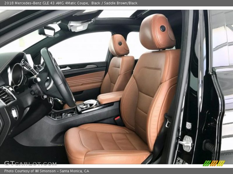 Front Seat of 2018 GLE 43 AMG 4Matic Coupe
