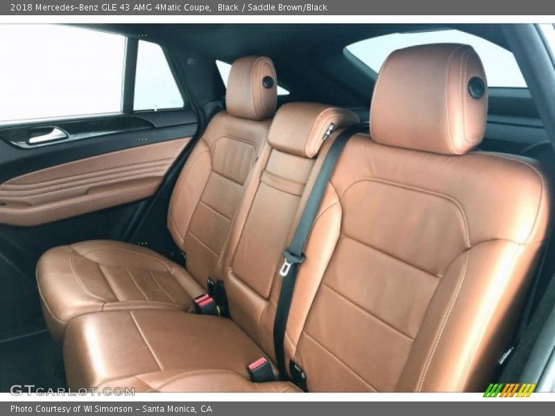 Rear Seat of 2018 GLE 43 AMG 4Matic Coupe