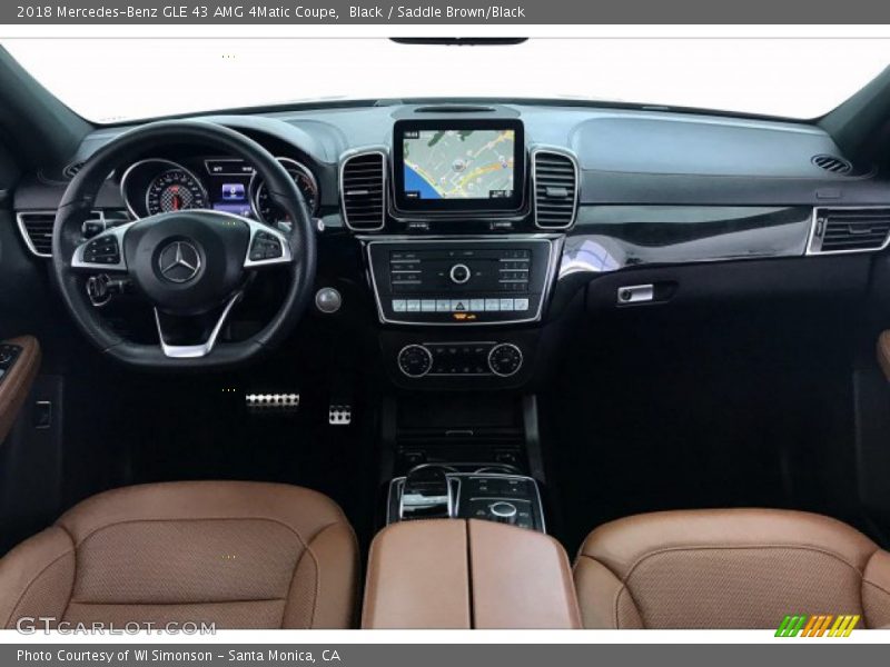 Dashboard of 2018 GLE 43 AMG 4Matic Coupe