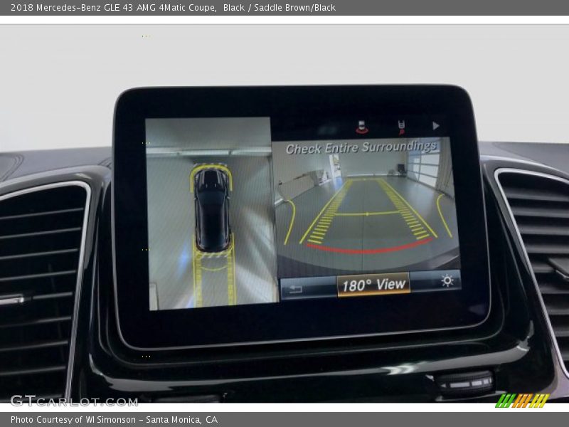 Black / Saddle Brown/Black 2018 Mercedes-Benz GLE 43 AMG 4Matic Coupe