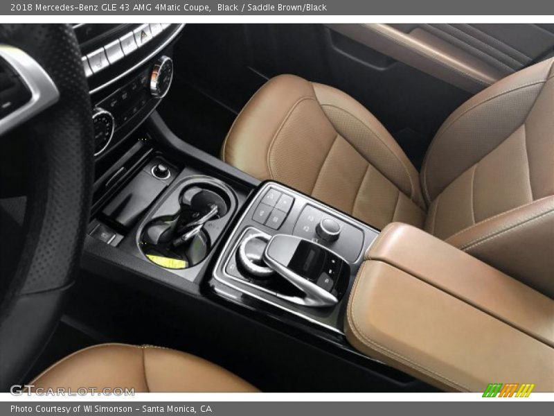Black / Saddle Brown/Black 2018 Mercedes-Benz GLE 43 AMG 4Matic Coupe