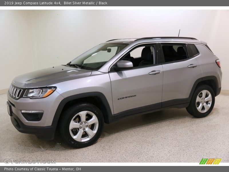 Billet Silver Metallic / Black 2019 Jeep Compass Latitude 4x4