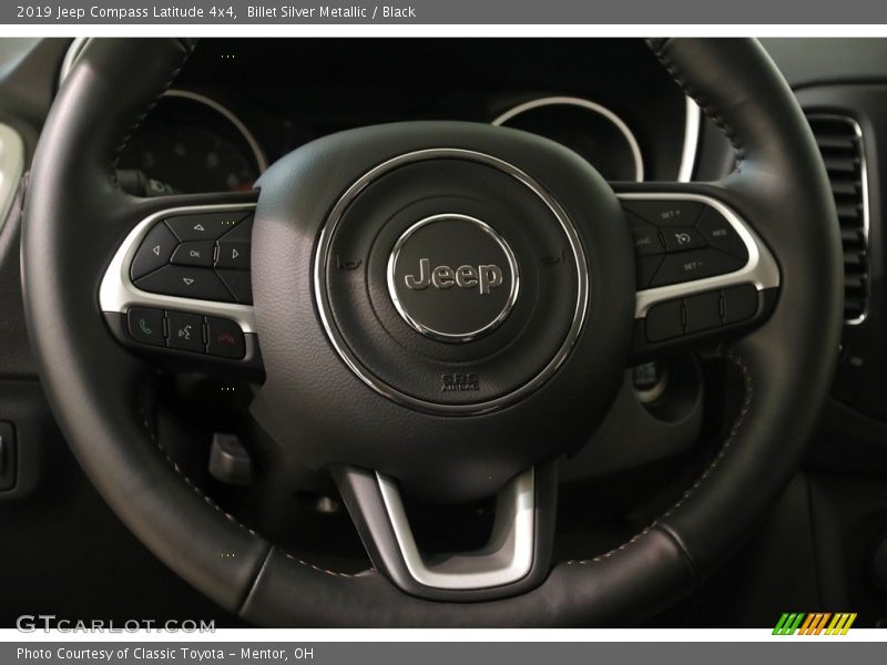 Billet Silver Metallic / Black 2019 Jeep Compass Latitude 4x4