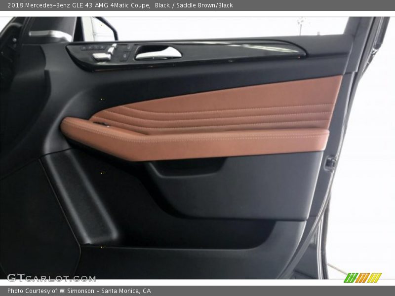 Black / Saddle Brown/Black 2018 Mercedes-Benz GLE 43 AMG 4Matic Coupe