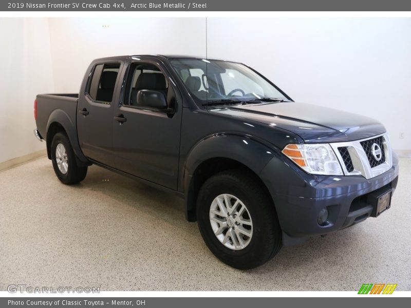 Arctic Blue Metallic / Steel 2019 Nissan Frontier SV Crew Cab 4x4