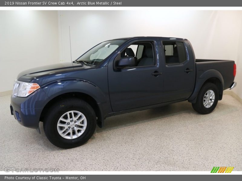 Arctic Blue Metallic / Steel 2019 Nissan Frontier SV Crew Cab 4x4