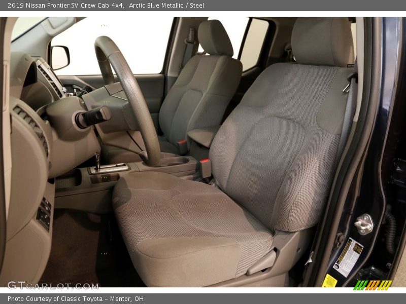 Arctic Blue Metallic / Steel 2019 Nissan Frontier SV Crew Cab 4x4