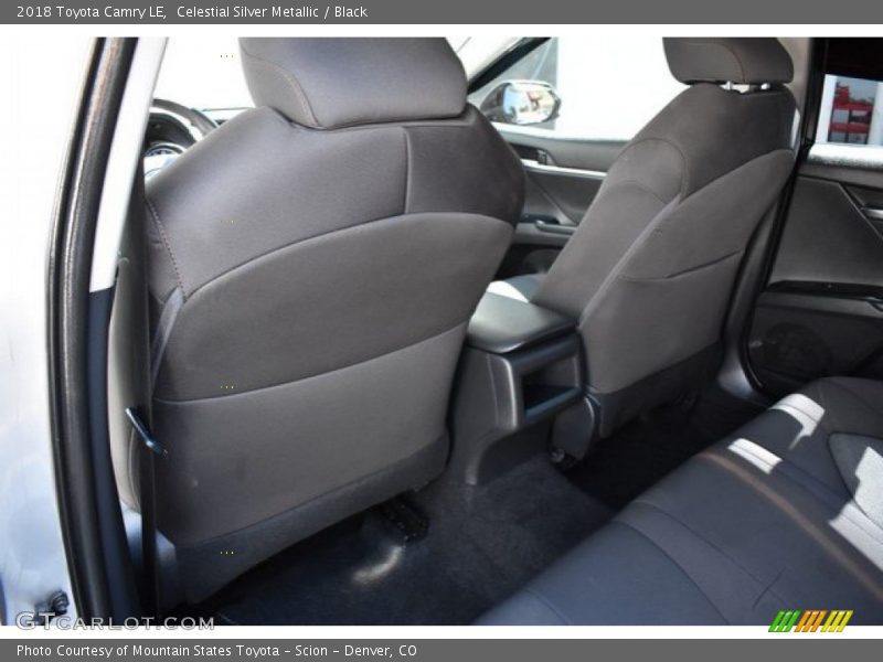 Celestial Silver Metallic / Black 2018 Toyota Camry LE
