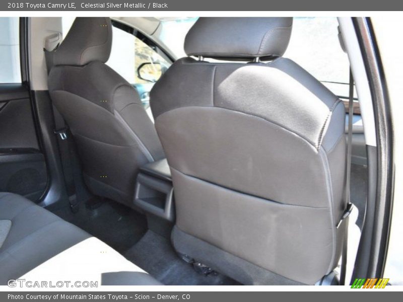 Celestial Silver Metallic / Black 2018 Toyota Camry LE