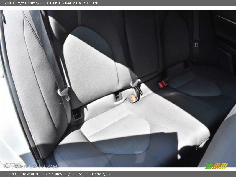 Celestial Silver Metallic / Black 2018 Toyota Camry LE