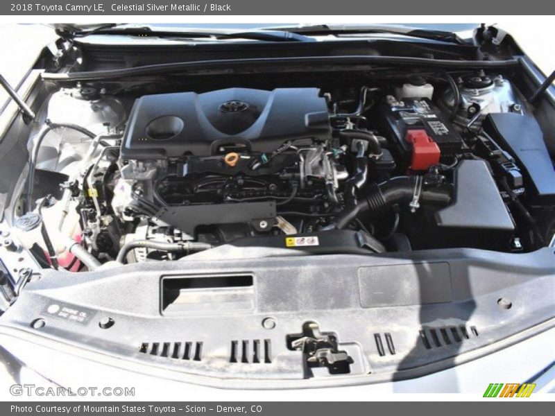 Celestial Silver Metallic / Black 2018 Toyota Camry LE