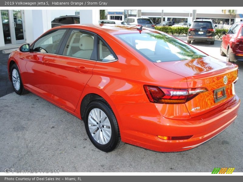 Habanero Orange / Storm Gray 2019 Volkswagen Jetta S