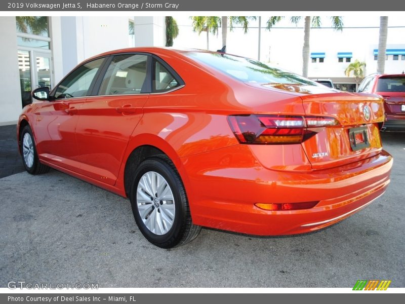 Habanero Orange / Storm Gray 2019 Volkswagen Jetta S
