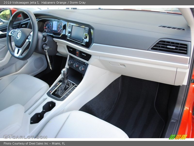 Habanero Orange / Storm Gray 2019 Volkswagen Jetta S