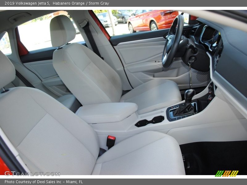 Habanero Orange / Storm Gray 2019 Volkswagen Jetta S