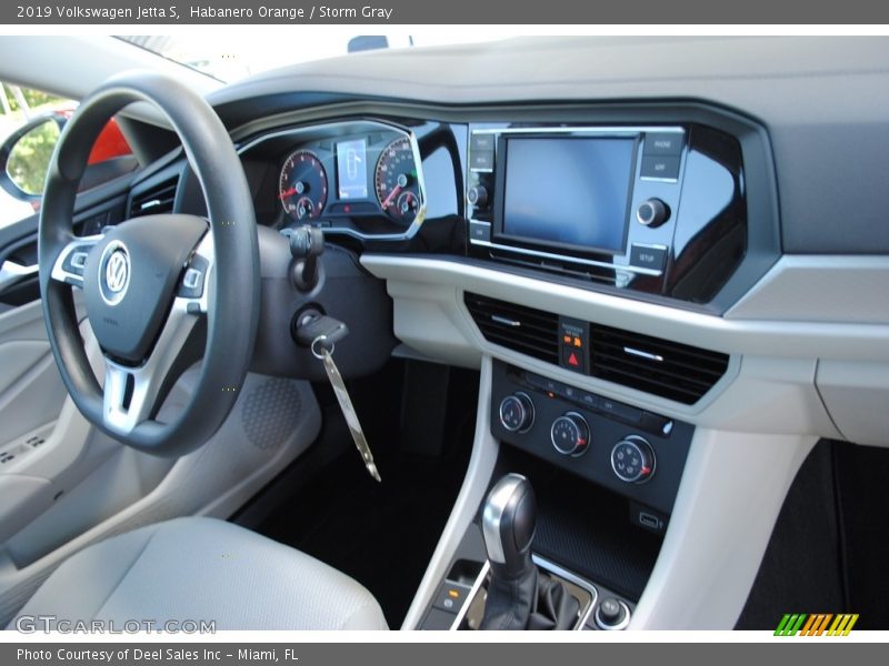 Habanero Orange / Storm Gray 2019 Volkswagen Jetta S