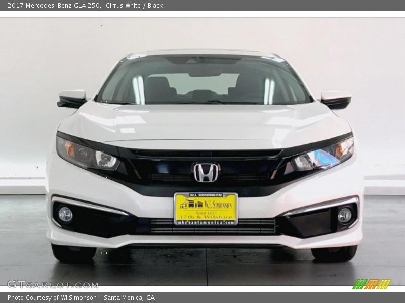 Cirrus White / Black 2017 Mercedes-Benz GLA 250
