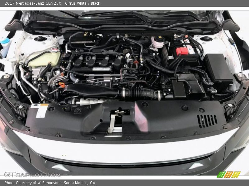 Cirrus White / Black 2017 Mercedes-Benz GLA 250