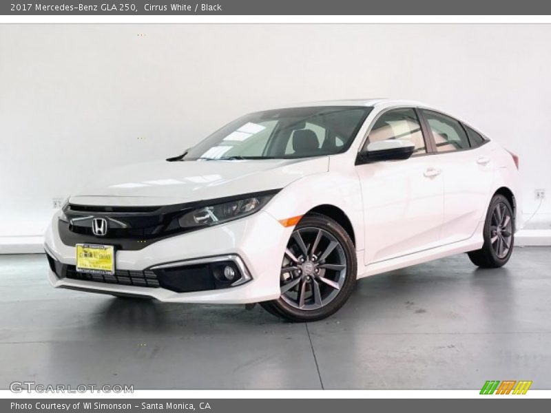 Cirrus White / Black 2017 Mercedes-Benz GLA 250