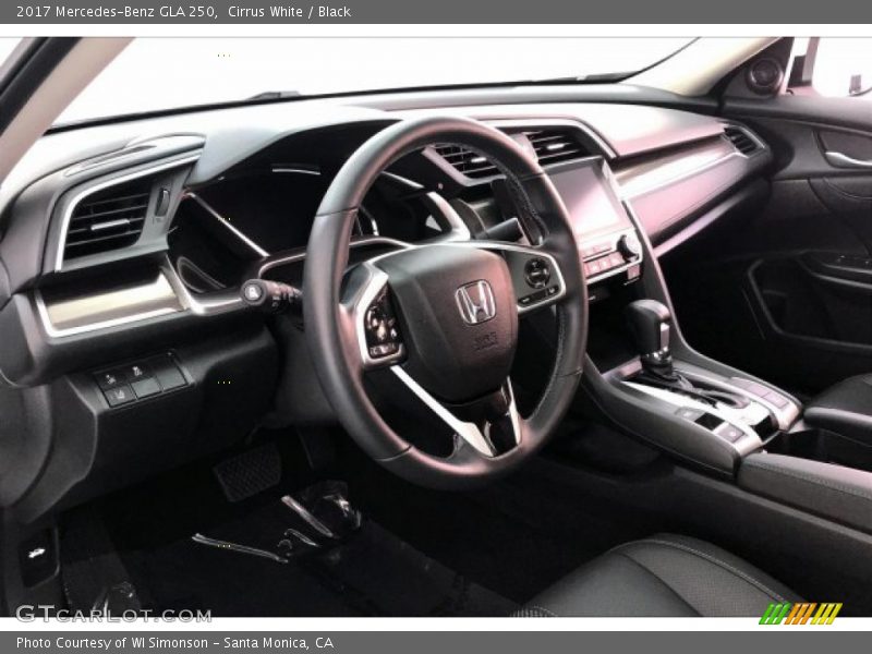 Cirrus White / Black 2017 Mercedes-Benz GLA 250