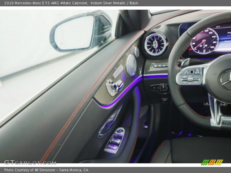 Controls of 2019 E 53 AMG 4Matic Cabriolet