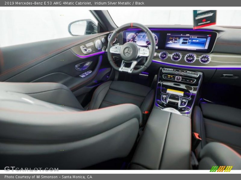 Controls of 2019 E 53 AMG 4Matic Cabriolet