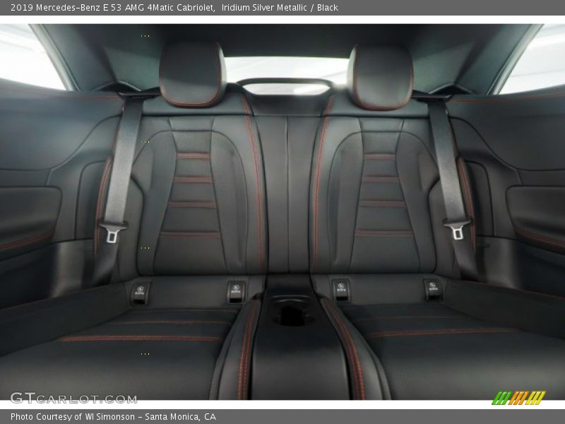 Rear Seat of 2019 E 53 AMG 4Matic Cabriolet