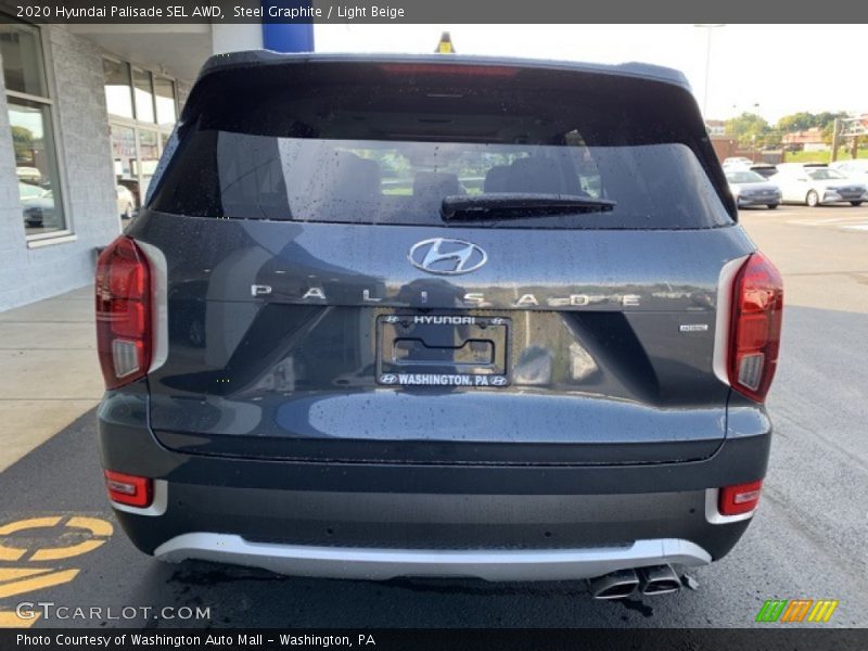 Steel Graphite / Light Beige 2020 Hyundai Palisade SEL AWD