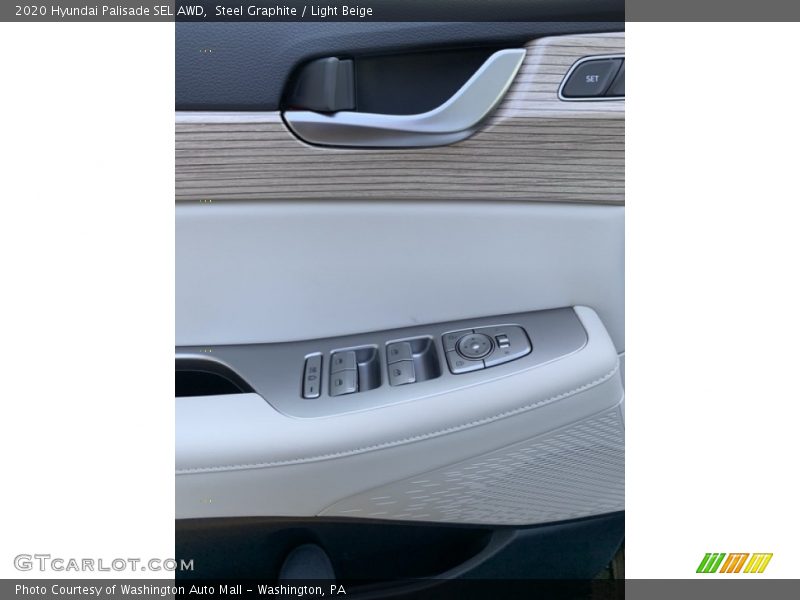 Controls of 2020 Palisade SEL AWD