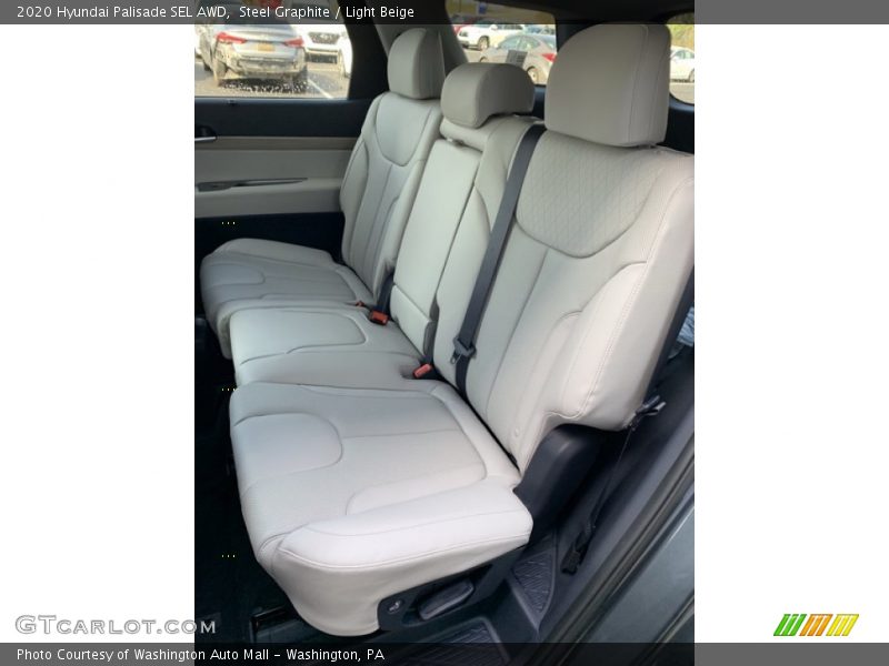 Rear Seat of 2020 Palisade SEL AWD
