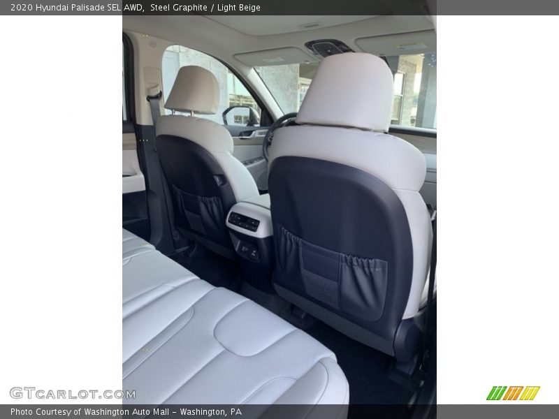 Steel Graphite / Light Beige 2020 Hyundai Palisade SEL AWD
