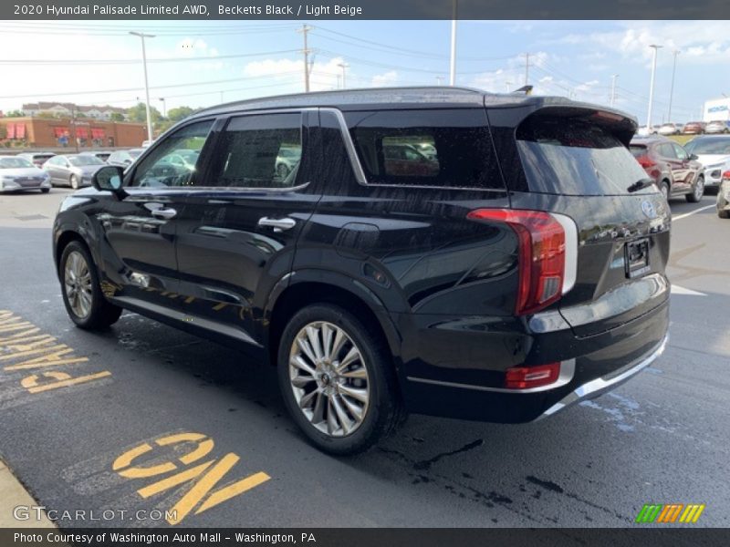 Becketts Black / Light Beige 2020 Hyundai Palisade Limited AWD