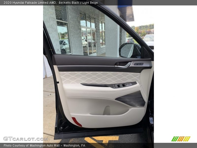 Door Panel of 2020 Palisade Limited AWD