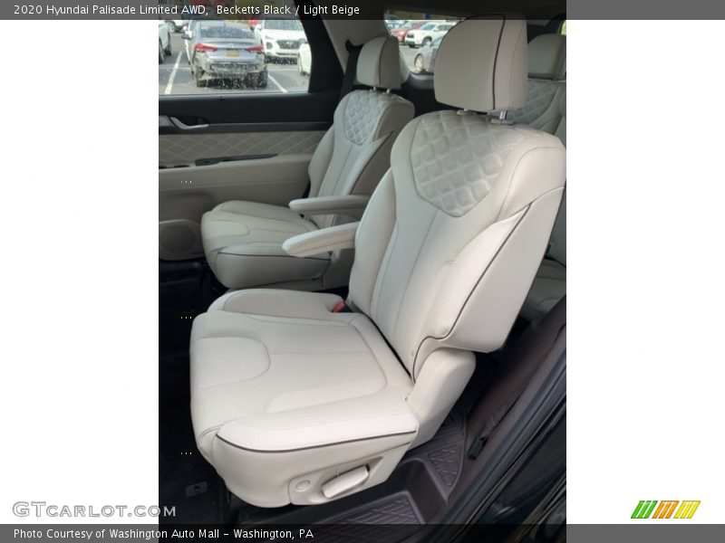Rear Seat of 2020 Palisade Limited AWD