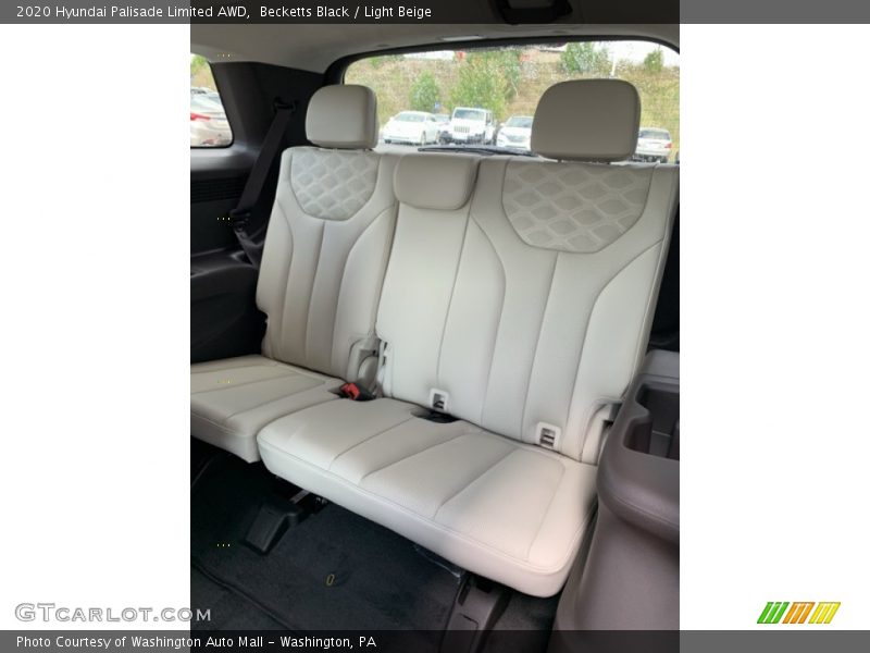 Rear Seat of 2020 Palisade Limited AWD