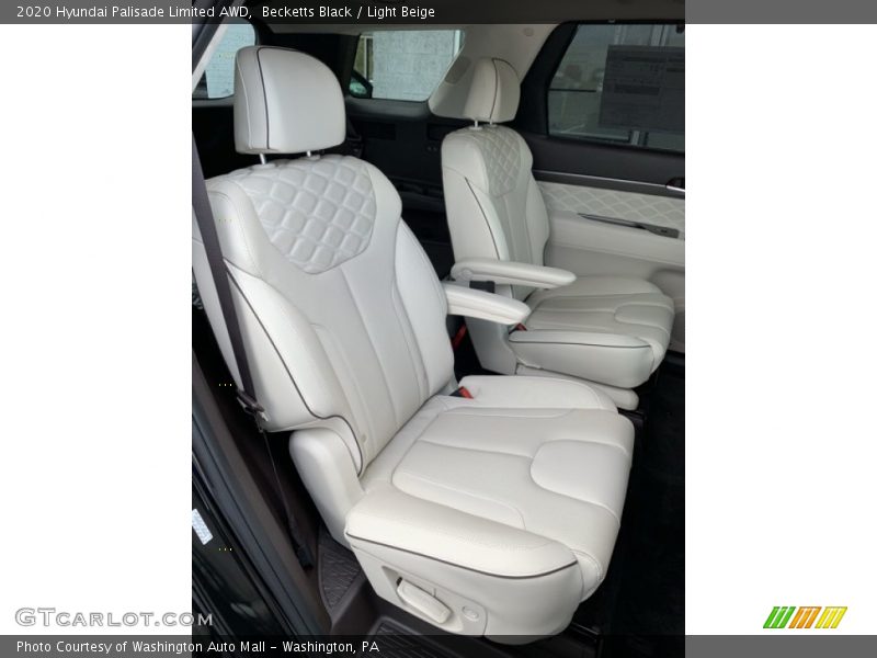 Rear Seat of 2020 Palisade Limited AWD