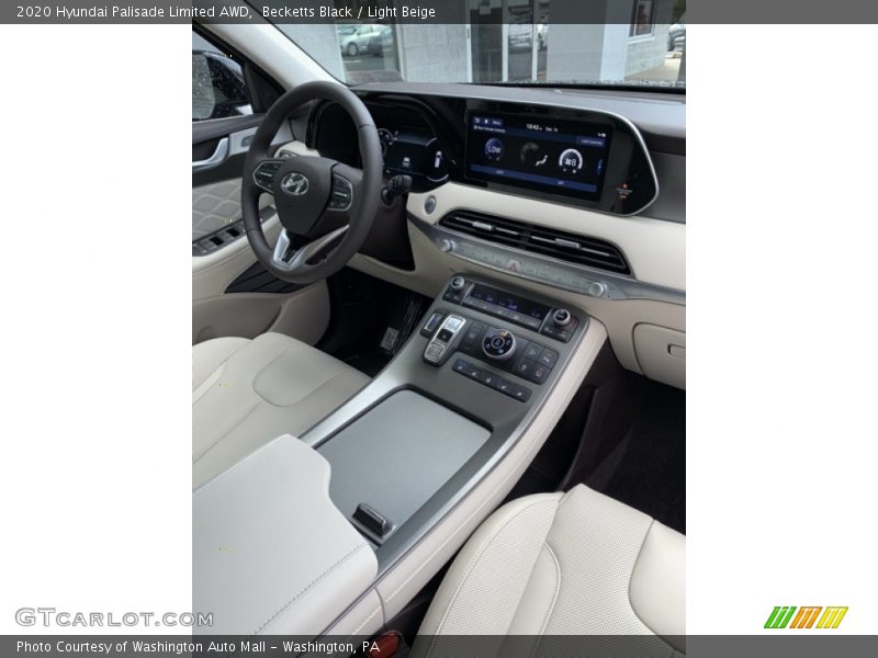  2020 Palisade Limited AWD Light Beige Interior