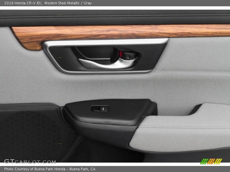 Modern Steel Metallic / Gray 2019 Honda CR-V EX