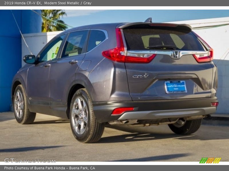 Modern Steel Metallic / Gray 2019 Honda CR-V EX