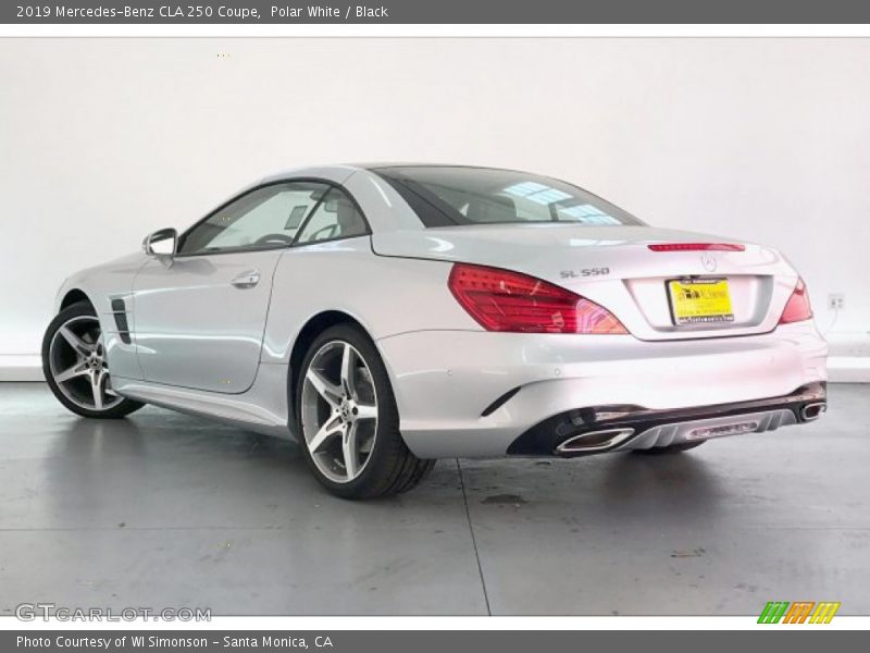 Polar White / Black 2019 Mercedes-Benz CLA 250 Coupe