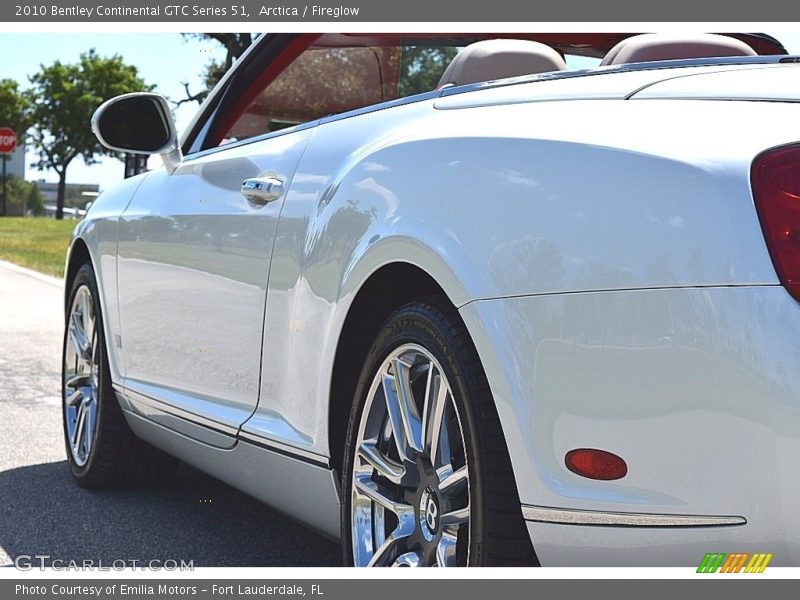 Arctica / Fireglow 2010 Bentley Continental GTC Series 51