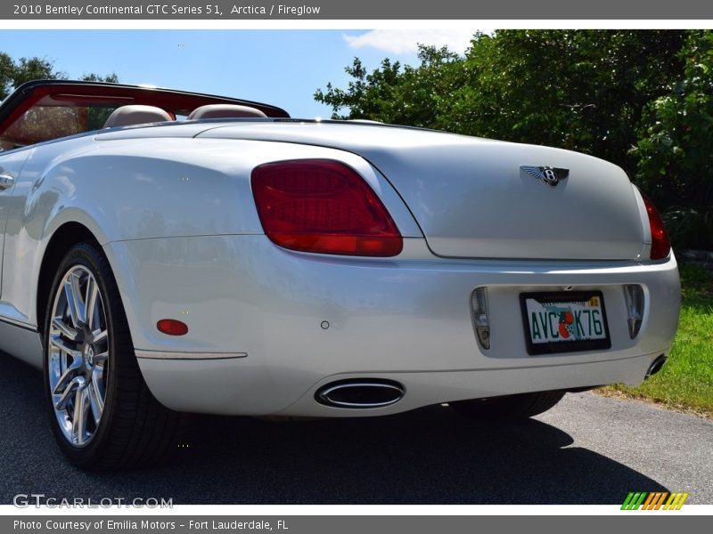 Arctica / Fireglow 2010 Bentley Continental GTC Series 51
