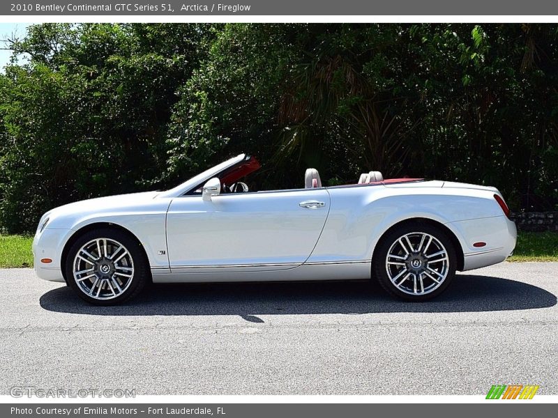  2010 Continental GTC Series 51 Arctica