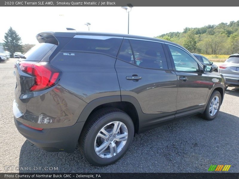 Smokey Quartz Metallic / Jet Black 2020 GMC Terrain SLE AWD