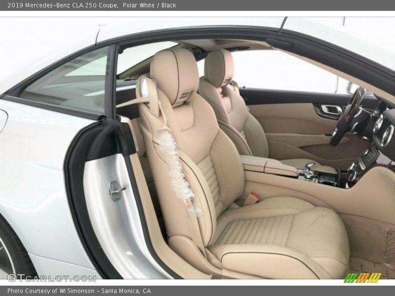 Polar White / Black 2019 Mercedes-Benz CLA 250 Coupe