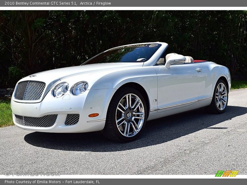  2010 Continental GTC Series 51 Arctica