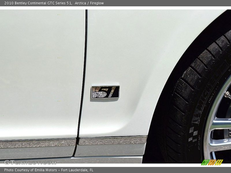  2010 Continental GTC Series 51 Logo