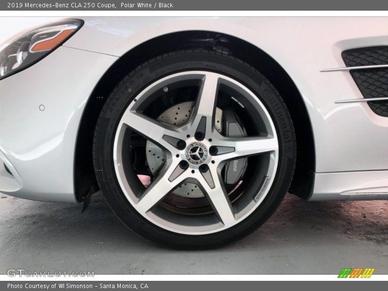 Polar White / Black 2019 Mercedes-Benz CLA 250 Coupe