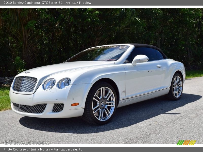  2010 Continental GTC Series 51 Arctica