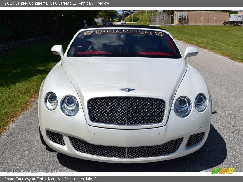 Arctica / Fireglow 2010 Bentley Continental GTC Series 51